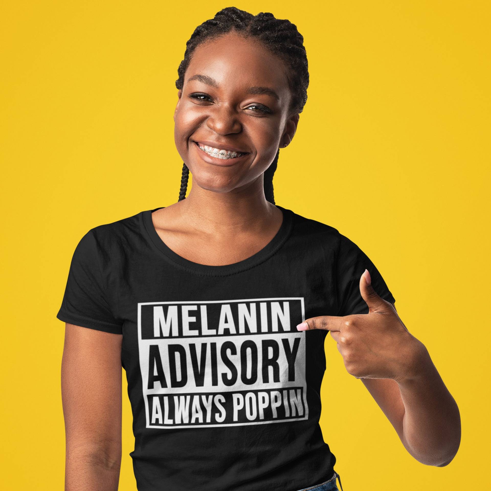 Melanin Shirt, Schwarze Macht, Afro Hair, Black Filled Shop, Brauner Zucker, Schwarzes Mädchen Magie, Queen Blm von blacktoroyalty