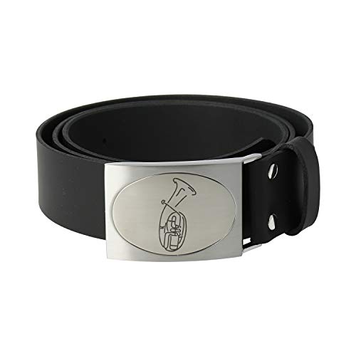 Ledergürtel Tenorhorn schönes Geschenk für Tenorhornisten Ledergürtel Tenorhorn schönes Geschenk für Tenorhornisten von blasmusik-shop