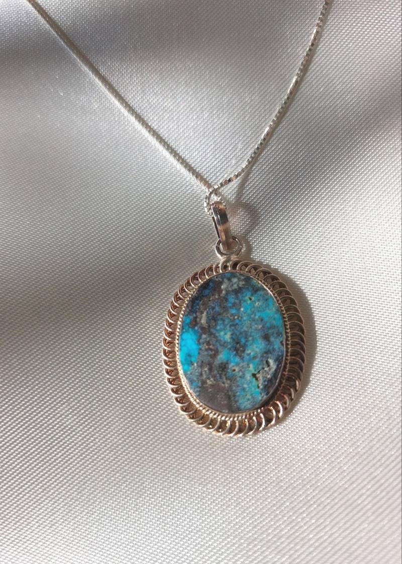 Türkis Kette | Echter Stein 925 Sterling Silber Handgemachter Boho Schmuck Spirituelle Halskette Geschenk Für Frauen Türkis Kette | Echter Stein 925 Sterling Silber Handgemachter Boho Schmuck Spirituelle Halskette Geschenk Für Frauen von blauwietuerkis