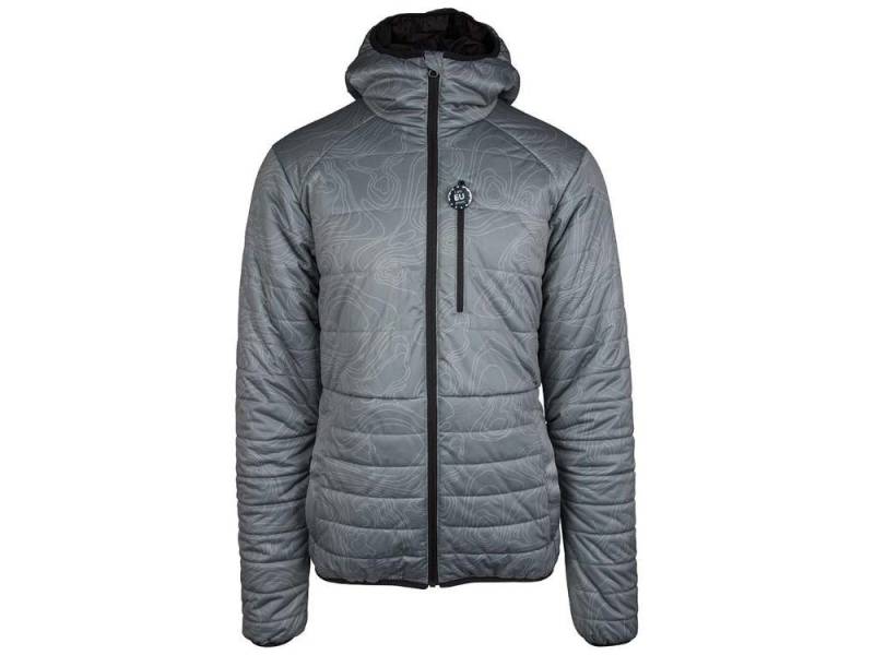 bleed clothing Outdoorjacke bleed Bio-Herren-Steppjacke 'EU-phoric' mit senkre von bleed clothing