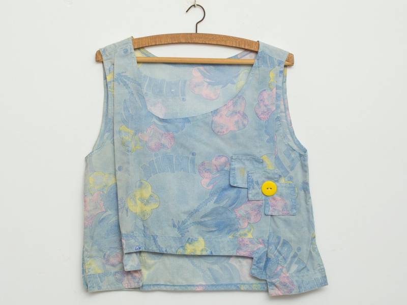 Vintage Blau Top Deadstock von blessthatdress