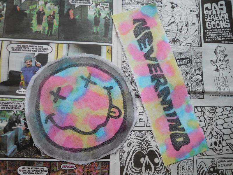 2Er Pack 90Er Jahre Inspirierte Patches Zum Aufnähen von blitzclothing