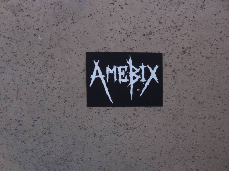 Amebic Sew On Crust Punk Band Aufnäher von blitzclothing