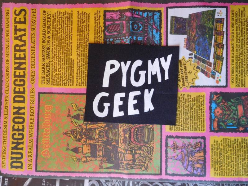 Pygmy Geek Aufnäher von blitzclothing
