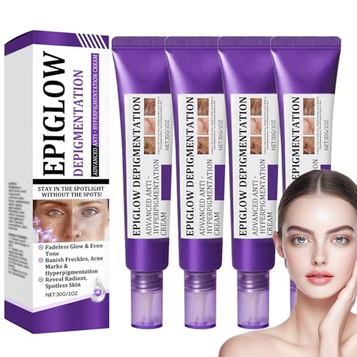Epiglow Melanex Advanced Anti-Hyperpigmentierungscreme, Anti-Aging-Gesichtscreme, Entferner dunkler Flecken für das Gesicht, Aufhellung von Sommersprossen mit Niacinamid (4) von blmcoos