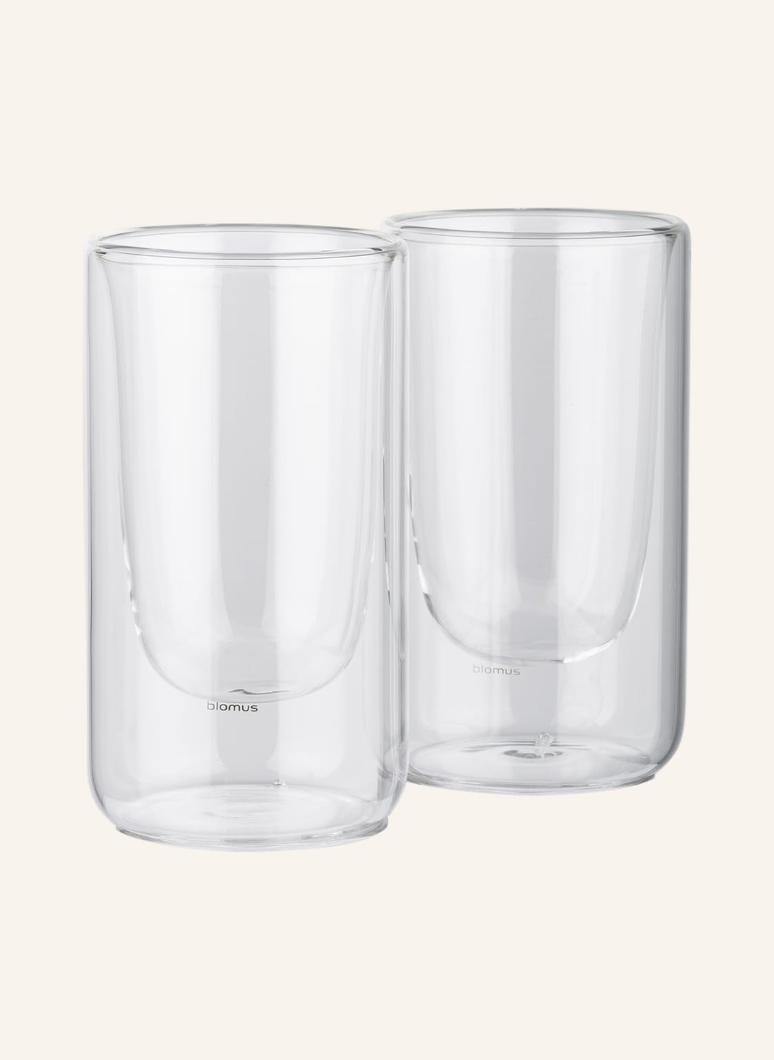 Blomus 2er-Set Thermogläser Nero transparent Blomus 2er-Set Thermogläser Nero transparent von blomus