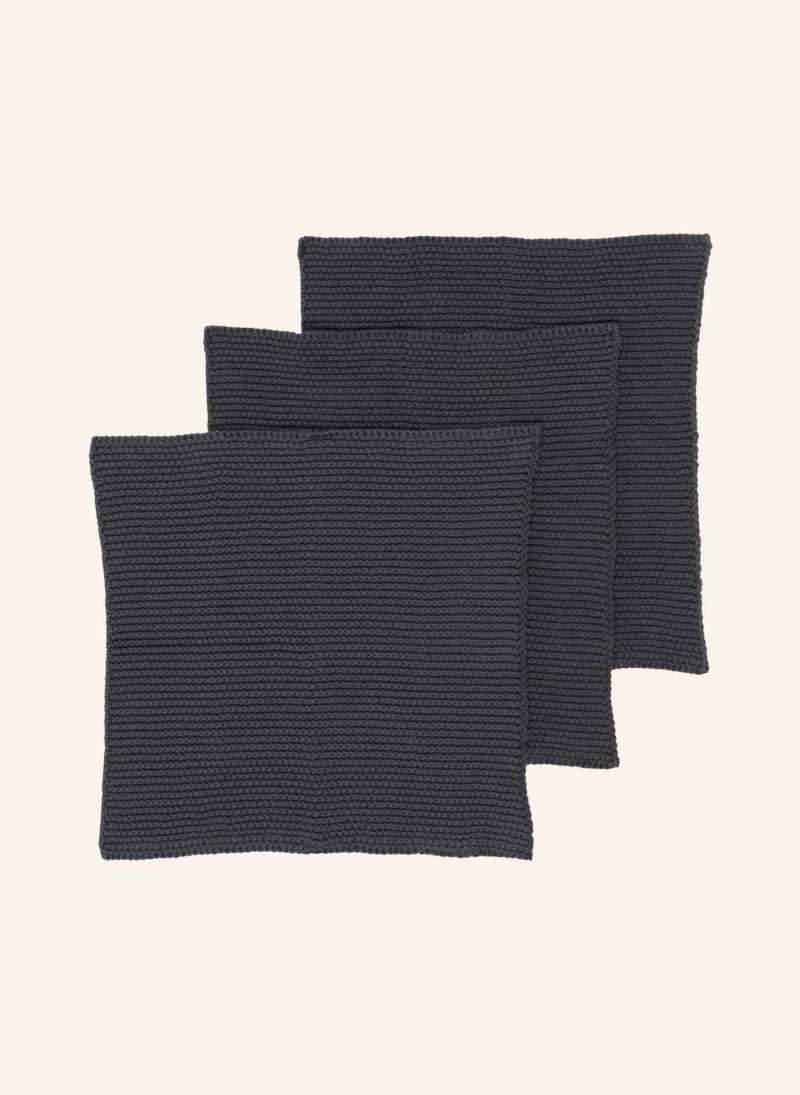 Blomus 3er-Set Spültücher Wipe Perla grau von blomus