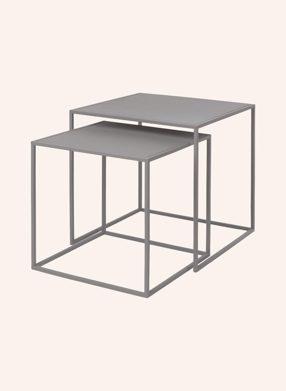 Blomus Beistelltische Fera 2er-Set grau Blomus Beistelltische Fera 2er-Set grau von blomus