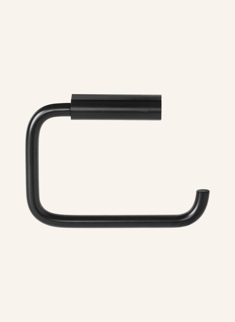 Blomus Blomus Wc-Rollenhalter Modo, Toilettenrollenhalter, Stahl Titanbeschichtet schwarz von blomus