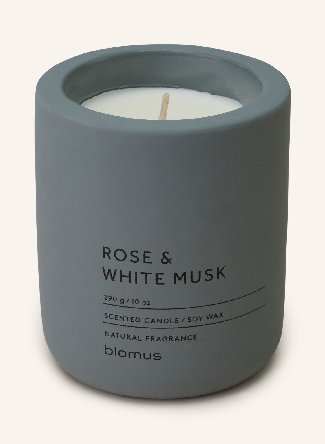 Blomus Duftkerze Fraga Basil & Bergamot blau von blomus