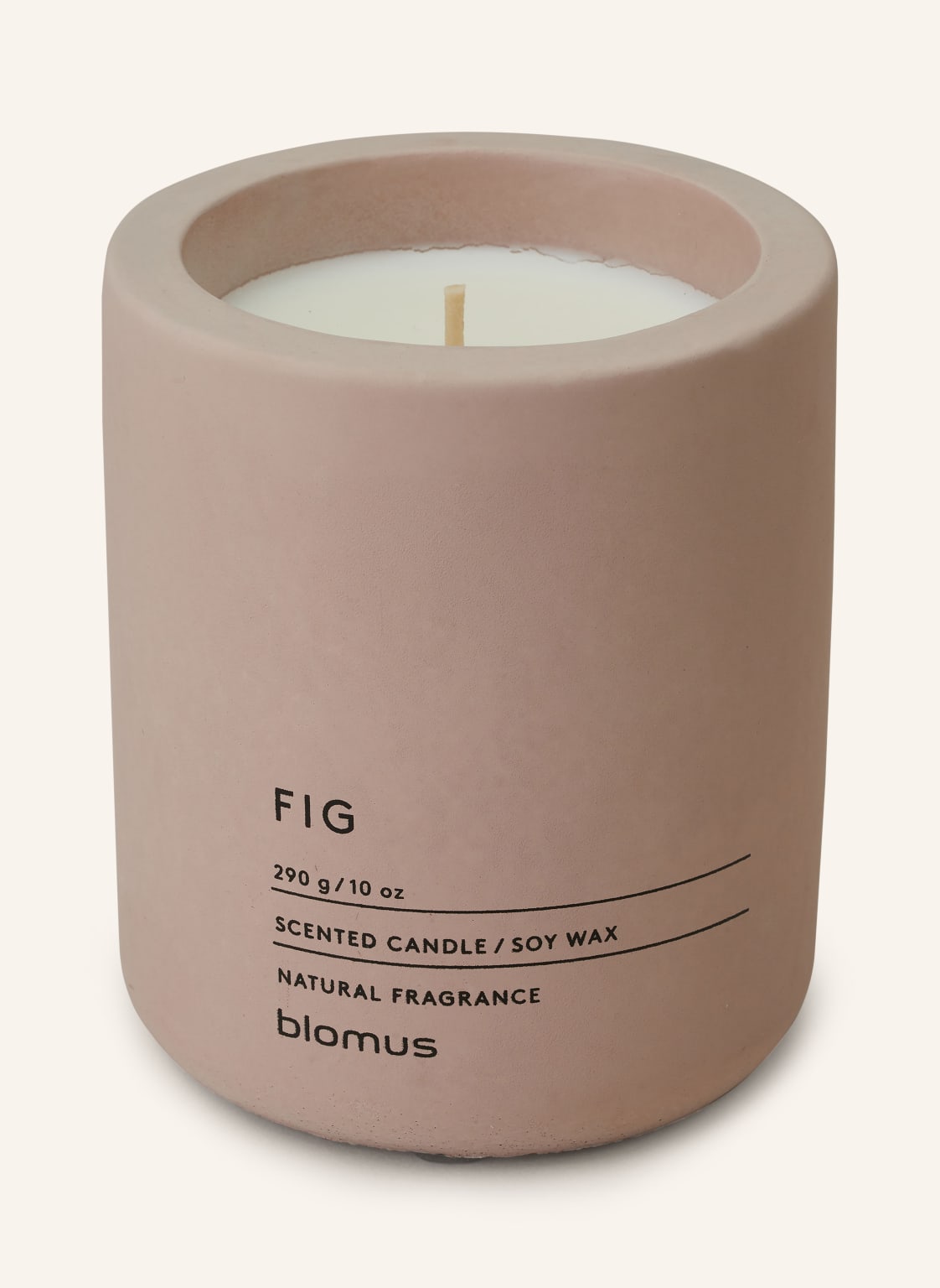 Blomus Duftkerze Fraga Basil & Bergamot rosa von blomus