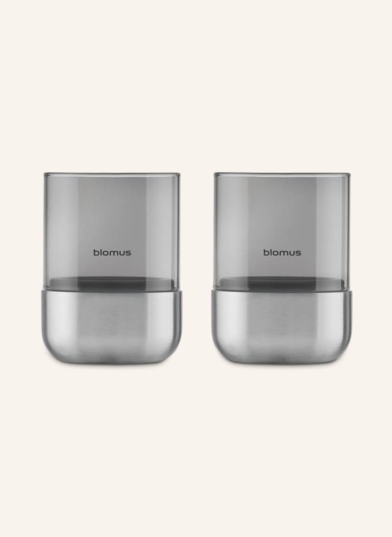 Blomus Windlicht Calma silber von blomus