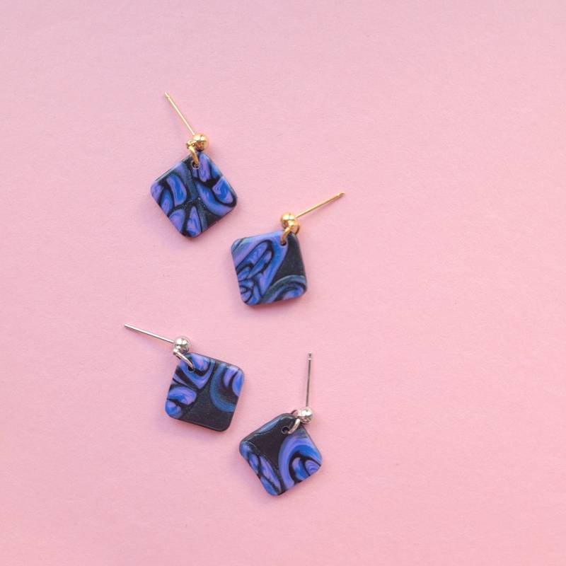 Hängende Ohrringe in Tropfenform von bloomandboomstudio