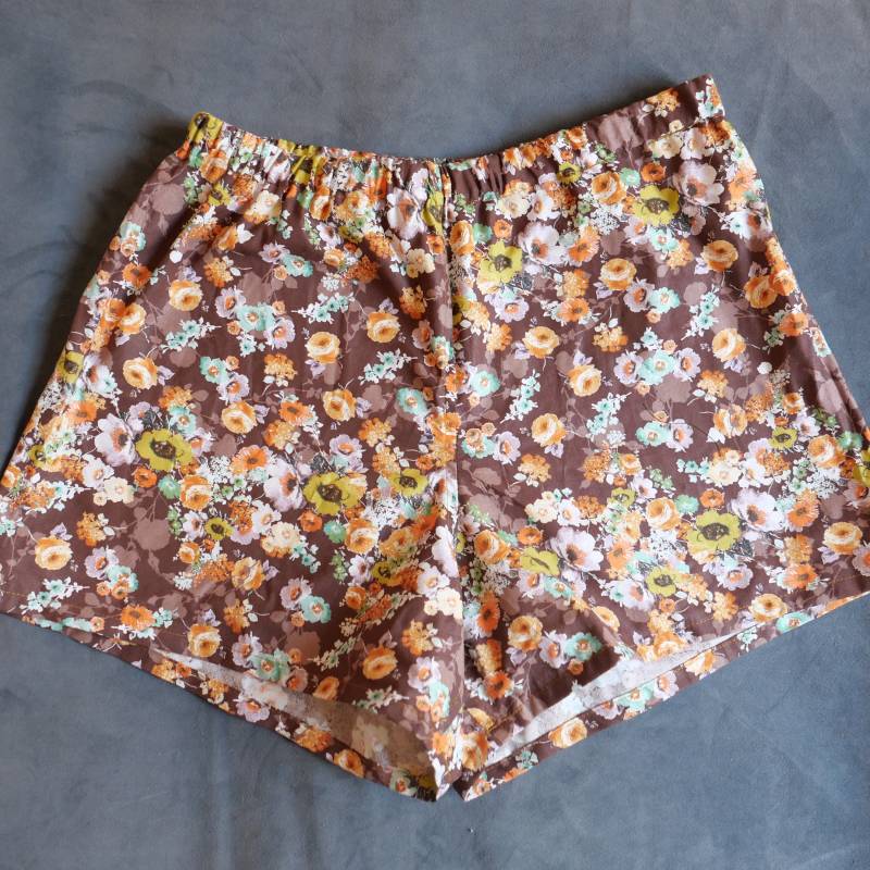 Retro Micro Shorts Baumwolle Unterhose Unterhemd von blubirdvintagelove