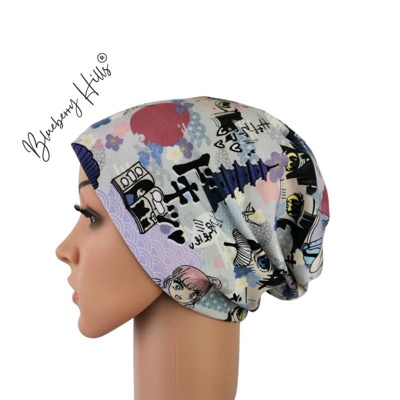 Beanie "Yume" Für Damen Manga Anime Japan von blueberryhillsshop