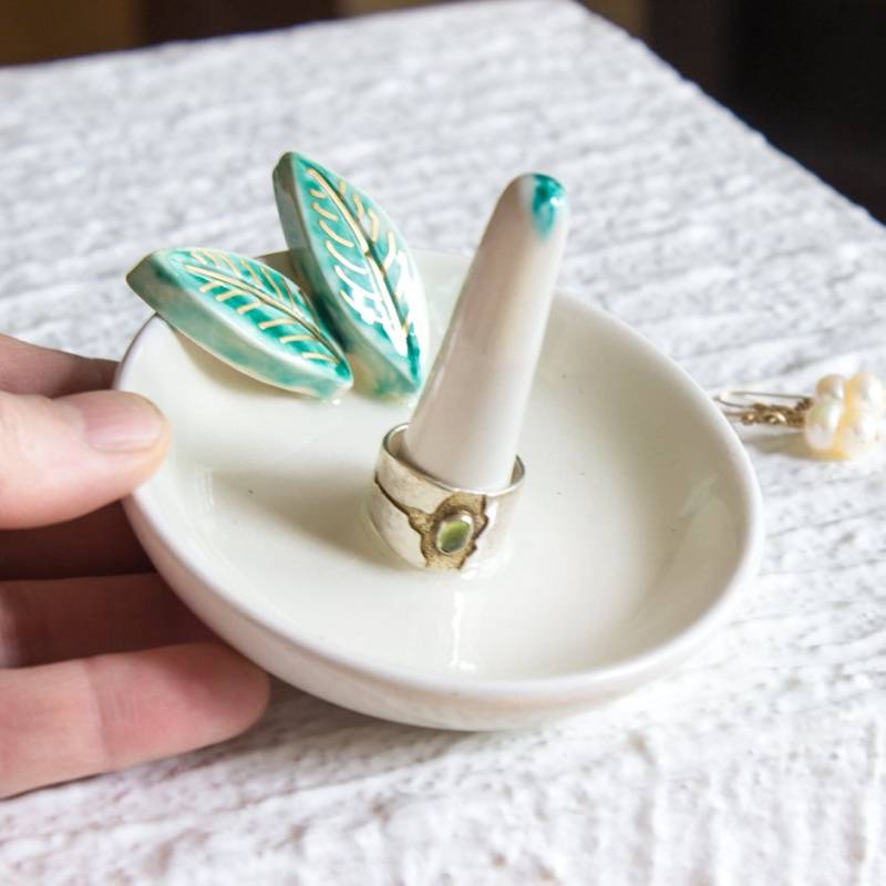 Keramikringschälchen, Ringkegel Keramik, 20x20cm, Keramik von blueroompottery