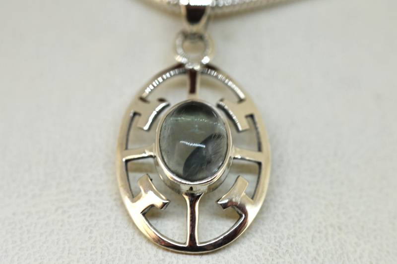 Apatit Anhänger Mit Silber -G 227 Apatit Anhänger Mit Silber -G 227 von blueskymargrit