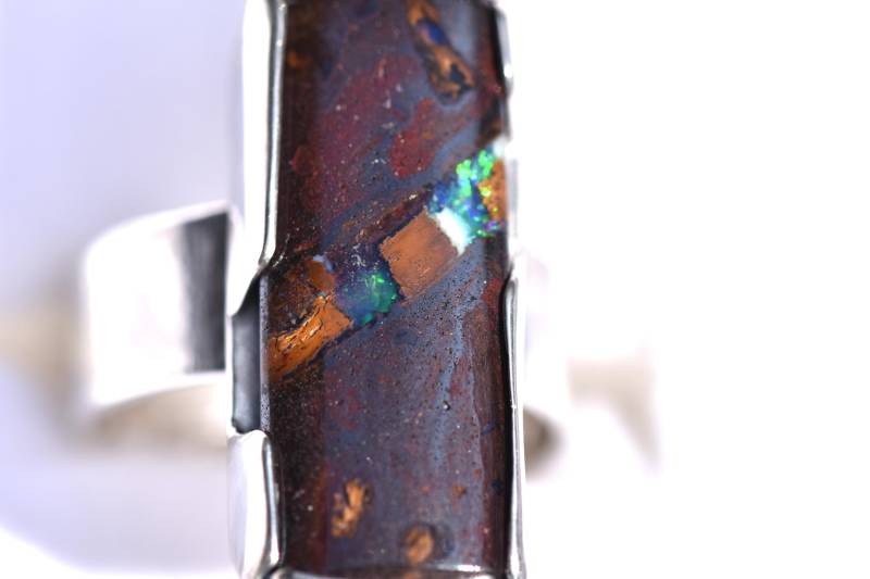 Boulderopal Ring Mit Silber-G17 Boulderopal Ring Mit Silber-G17 von blueskymargrit