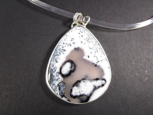 Dendriten Opal Anhänger Mit Silber-G -52 Dendriten Opal Anhänger Mit Silber-G -52 von blueskymargrit