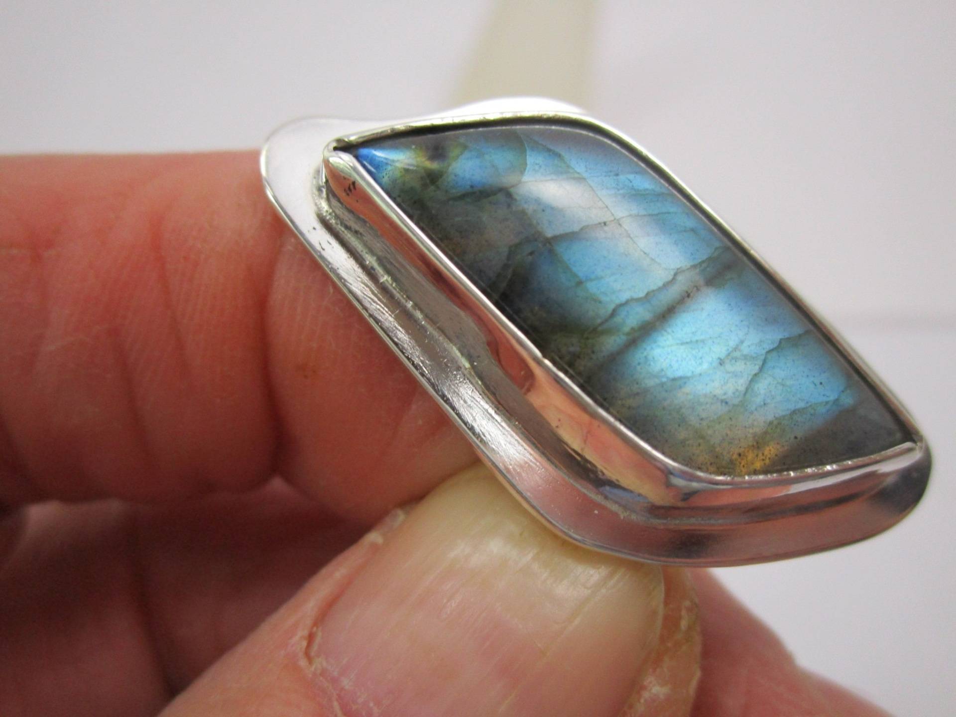 Labradorit Ring Mit Silber-K62 Labradorit Ring Mit Silber-K62 von blueskymargrit