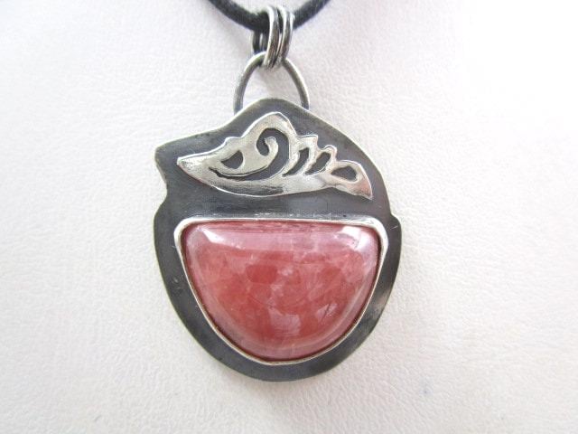Rhodochrosit Anhänger Mit Silber-G9 Rhodochrosit Anhänger Mit Silber-G9 von blueskymargrit