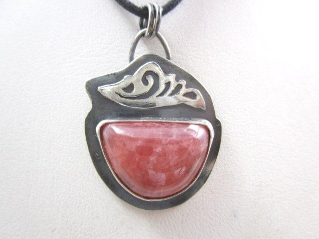 Rhodochrosit Anhänger Mit Silber-G9 Rhodochrosit Anhänger Mit Silber-G9 von blueskymargrit