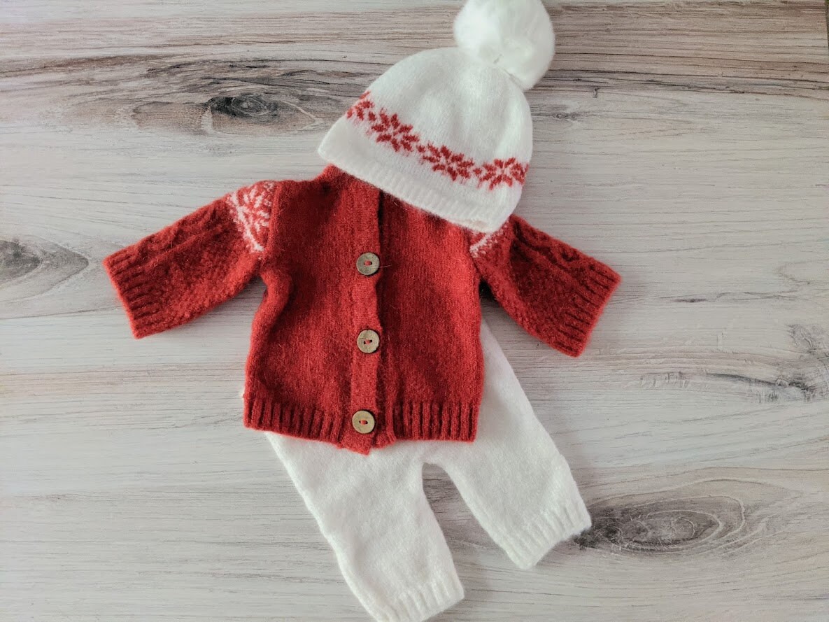 3 Farben - Neugeborenen Outfit, Fair Isle Pullover, Herbst Jungen Winter Requisite, Baby Requisite von bluestonesky