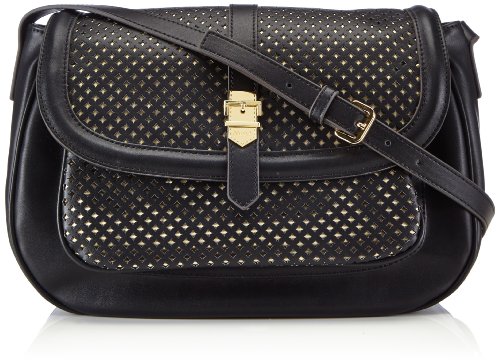 blugirl handbags Crossover Bag 332001/CM3320 Damen Umhängetaschen 32x19x9 cm (B x H x T), Schwarz (Black) von blugirl handbags