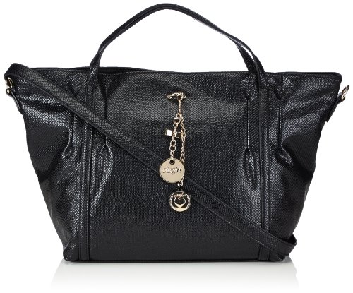 blugirl handbags Two Handles Bag 125303/CM1253 Damen Henkeltaschen 46x28x14 cm (B x H x T), Schwarz (Black) von blugirl handbags
