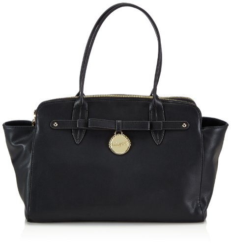 blugirl handbags Two Handles Bag 340004/CM3400 Damen Henkeltaschen 46x26x11 cm (B x H x T), Schwarz (Black) von blugirl handbags