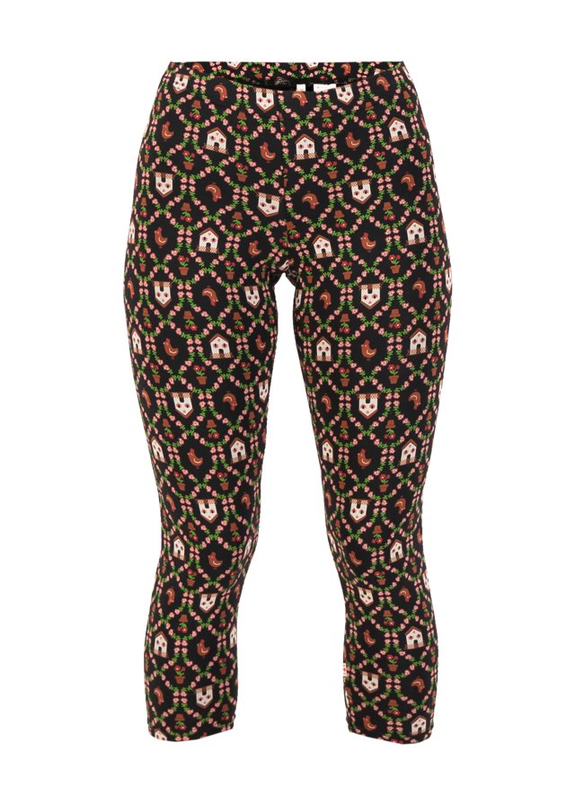 Baumwoll-Leggings capri cottage von blutsgeschwister