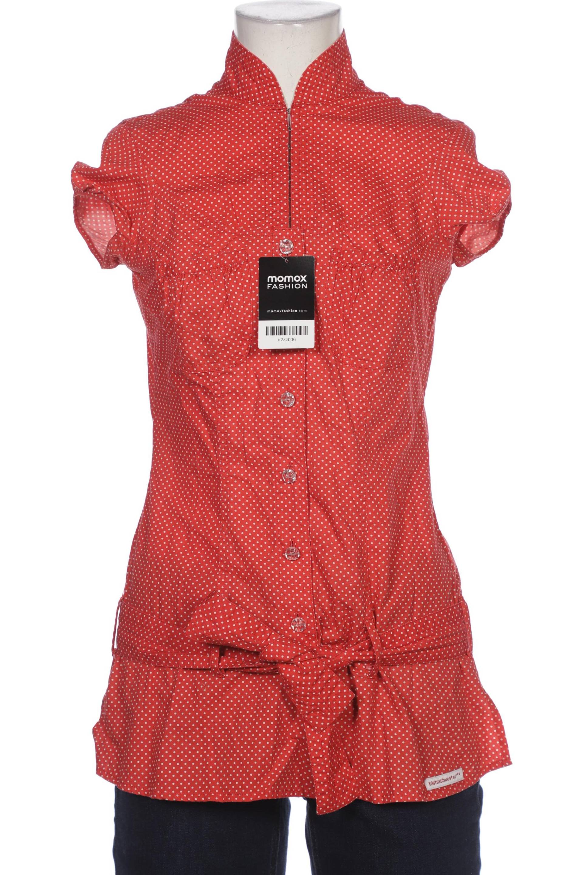 Blutsgeschwister Damen Bluse, rot von blutsgeschwister