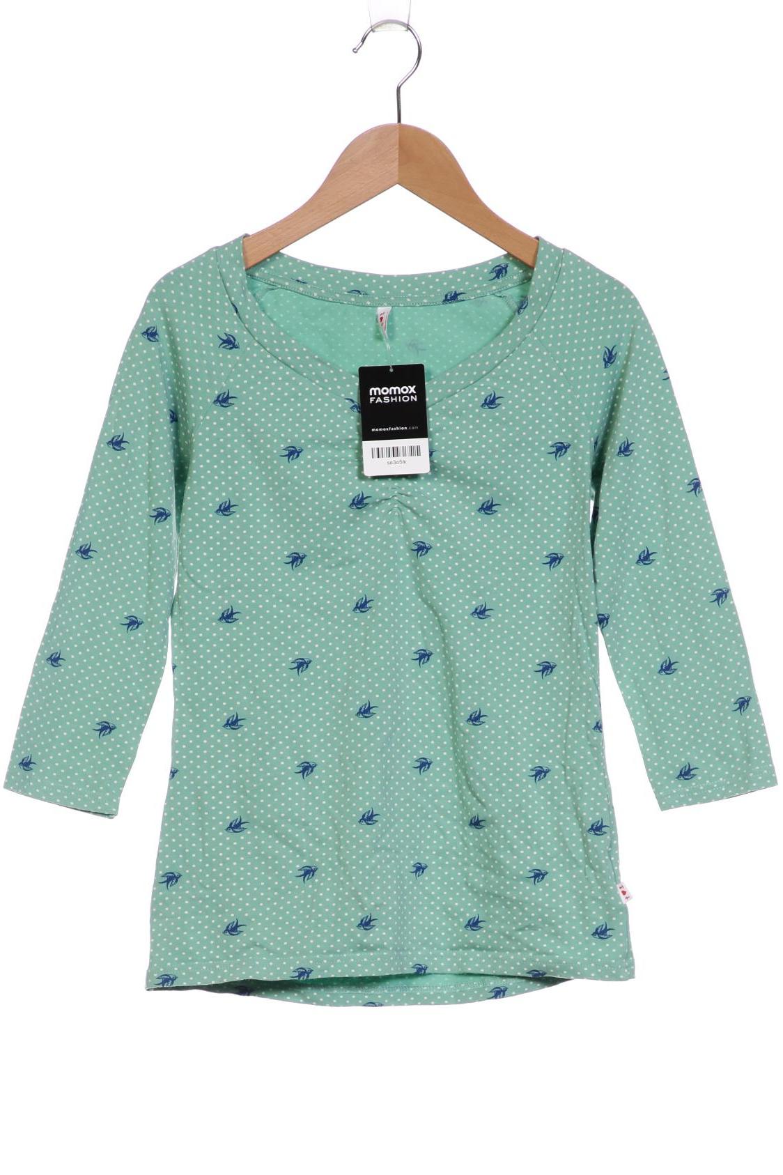 Blutsgeschwister Damen Langarmshirt, hellgrün von blutsgeschwister