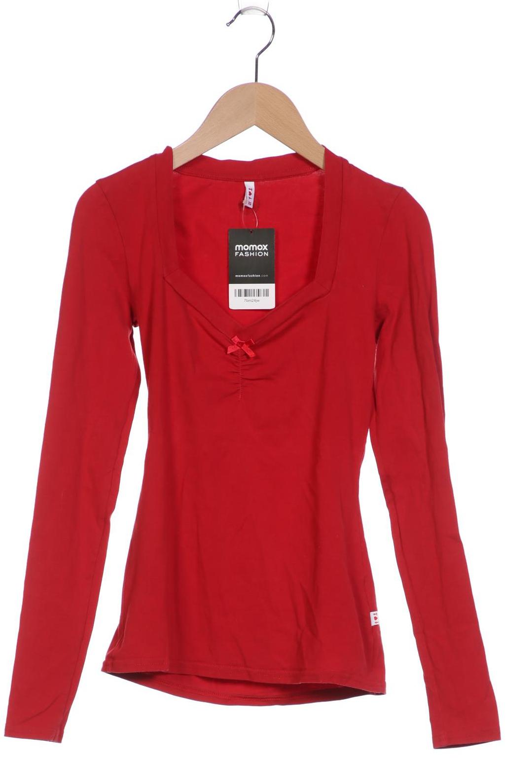 Blutsgeschwister Damen Langarmshirt, rot von blutsgeschwister