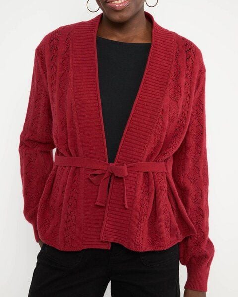 Blutsgeschwister Fine Craft Cocoon Cardigan aus Biobaumwolle und Wolle von blutsgeschwister