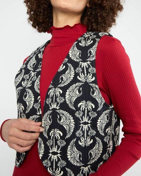 Blutsgeschwister Gemusterte Weste - Westcoast Waistcoat von blutsgeschwister