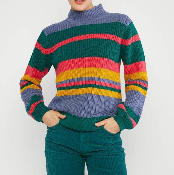 Blutsgeschwister Pullover Braid Up Your Life - Lets Dance Stripes von blutsgeschwister