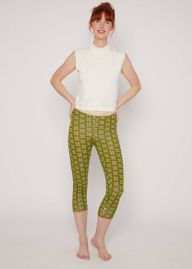 Capri Leggings Cropped Laune Legs von blutsgeschwister