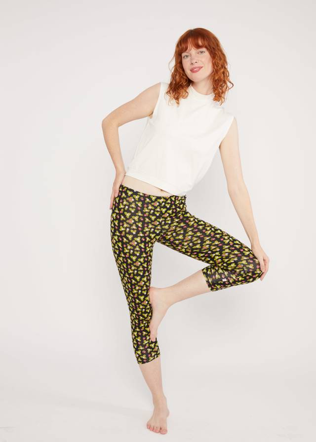 Capri Leggings Cropped Laune Legs von blutsgeschwister