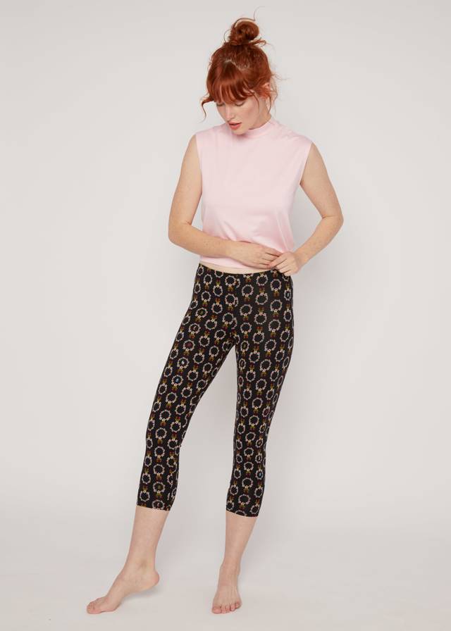 Capri Leggings Cropped Laune Legs von blutsgeschwister