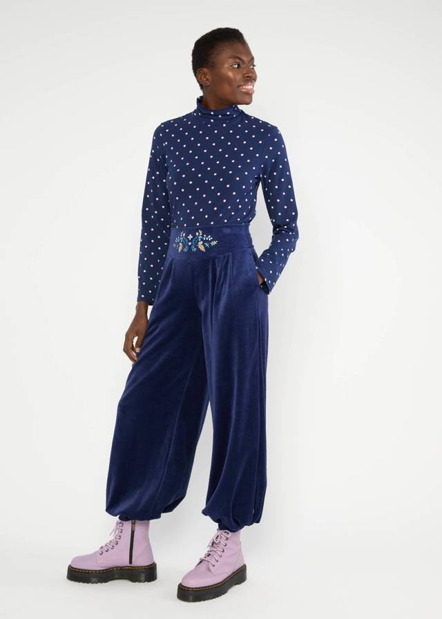 Jogginghose Velvet Merry Moments von blutsgeschwister