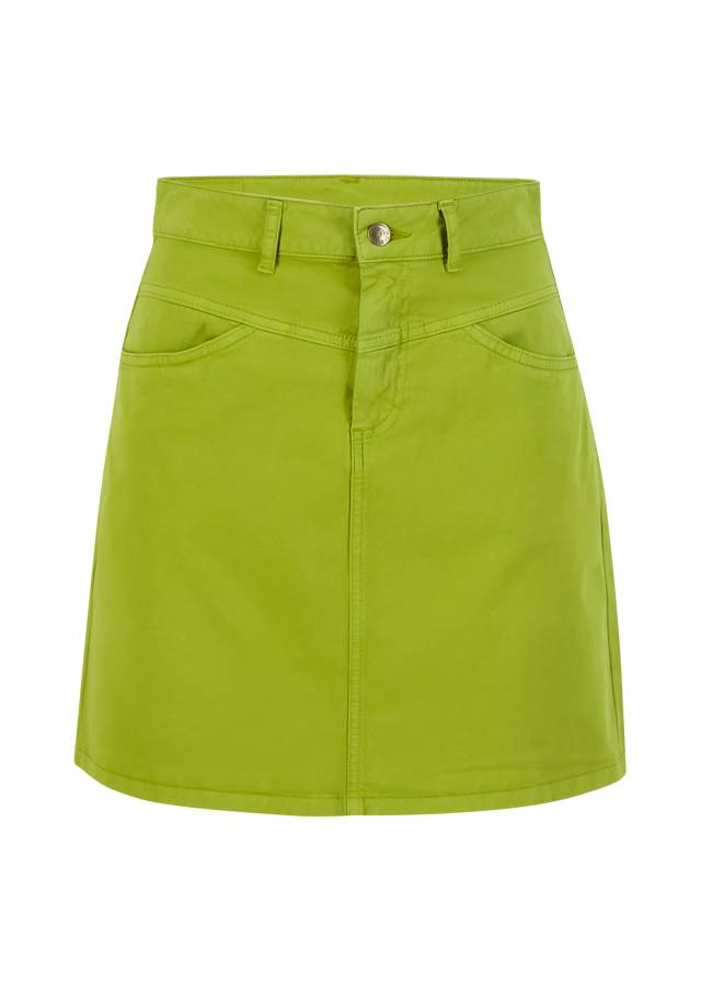 Minirock High Waist Yoke von blutsgeschwister