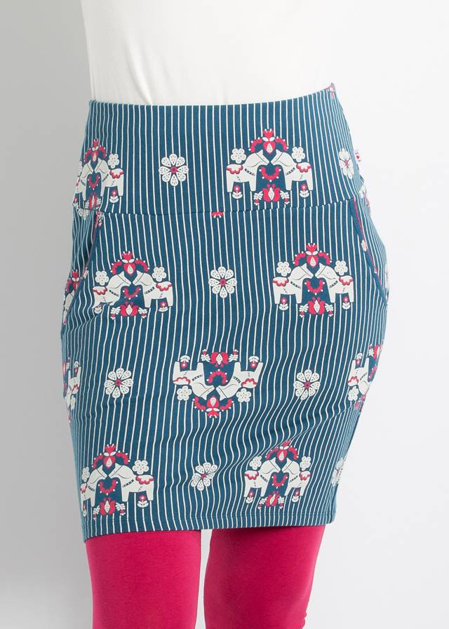 Minirock comfy pencil jupe von blutsgeschwister