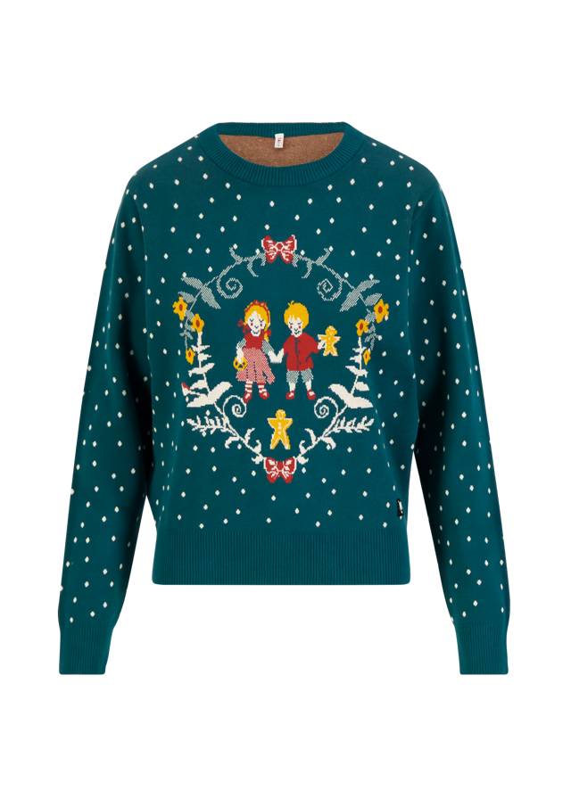 Strickpullover Cosy Storyteller von blutsgeschwister