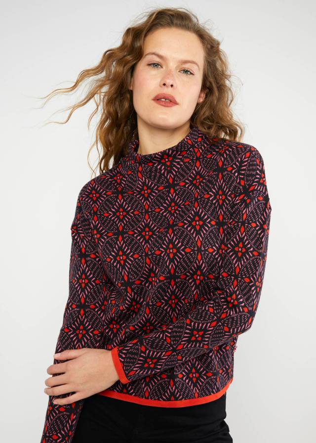 Strickpullover Warm up Turtle von blutsgeschwister