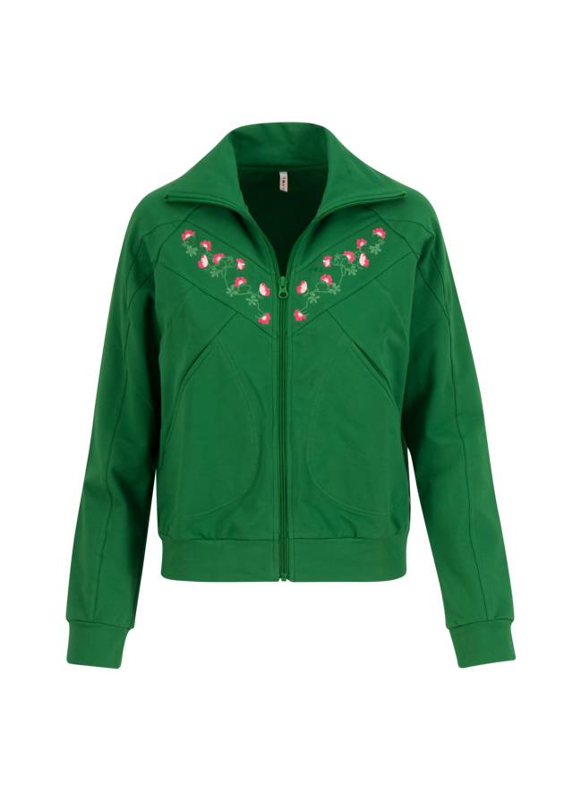 Sweatjacke Vitamine Beauté Zip up von blutsgeschwister