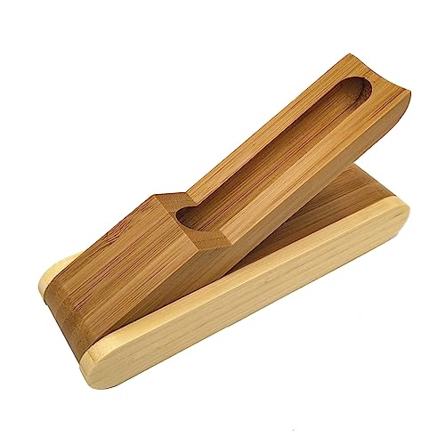 bnsggl Tragbarer Bambus Stiftbehälter Holz Bleistiftbox Mit Klappdeckel Und Deckel Für Den Schreibtisch Schreibwaren bnsggl Tragbarer Bambus Stiftbehälter Holz Bleistiftbox Mit Klappdeckel Und Deckel Für Den Schreibtisch Schreibwaren von bnsggl