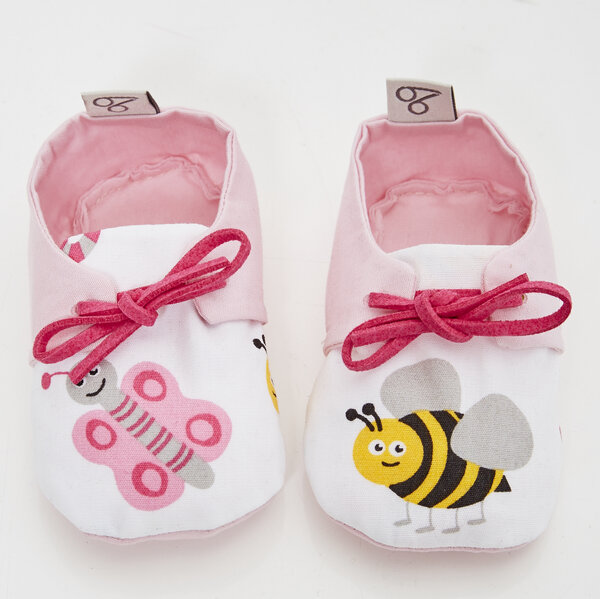 bobbé vegane Baby-Schuhe aus Bio-Baumwolle – Flying High von bobbé