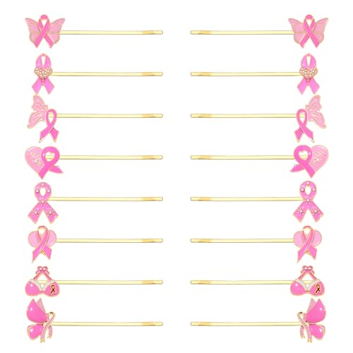 Boderier Haarnadel mit rosa Schleife, Brustkrebs-Bewusstseins-Haarnadel, Haarschmuck für Frauen, rosa Schleife Boderier Haarnadel mit rosa Schleife, Brustkrebs-Bewusstseins-Haarnadel, Haarschmuck für Frauen, rosa Schleife von boderier