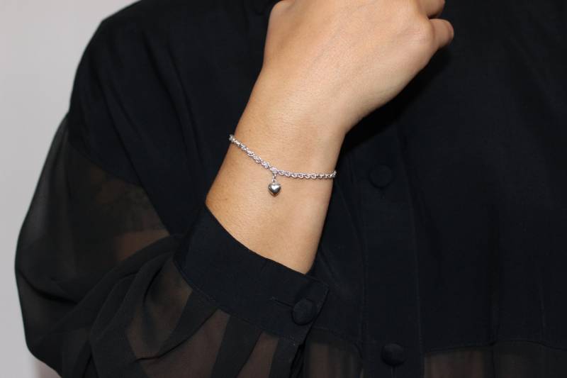 Herzausschnitt Armband von bodydoubleworld